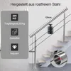 Bettizia Geländer Edelstahl Handlauf Treppengeländer  für Produktbild-Vorschau 2