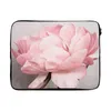 MuchoWow® Laptop Hülle 17 Zoll Laptoptasche Blumen - Rosa - Produktbild-Vorschau 1