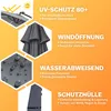 KINGSLEEVE® Ampelschirm LED Beleuchtung UV Schutz 80+ Solar Produktbild-Vorschau 7