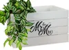 Holzkiste Johanna weiss "Mr & Mrs" Produktbild-Vorschau 1