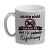 30. Geburtstag Glitzer-Kaffeebecher mit lustigem Spruch: 18 Produktbild-Vorschau 2