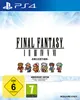 The image shows the front cover of a video game box for Final Fantasy I-VI Collection - Anniversary Edition on PS4. Produktbild-Vorschau