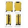 Reisekoffer Koffer 3 tlg Hartschale Trolley Set Kofferset Produktbild-Vorschau 3