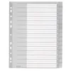 Leitz 12760000 Tab-Register Leerer Registerindex Kunststoff Produktbild-Vorschau 1