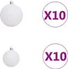 vidaXL 120-częściowe bombki świąteczne z zawieszką na Podgląd zdjęcia produktu 6