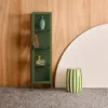 sweeek - Schrank aus Stahl und gehärtetem Glas, 1 Tür, 160 Produktbild-Vorschau 2
