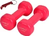 HMS Fitness Gusseisen-Kurzhantel mit Vinyl-Beschichtung - Produktbild-Vorschau 4