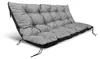 Coussin de jardin 120x40 cm pour banc de palette, Voir les images du produit 7