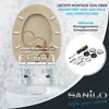SANILO® WC-Sitz mit Absenkautomatik und Schnellverschluss Produktbild-Vorschau 5