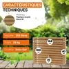 GARANTIA Réservoir mural WOODY 350L bois clair - Design Voir les images du produit 7
