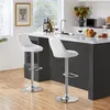 Yaheetech 2er Barhocker-Set Verstellbare Sitzhöhe 61,5 cm - Produktbild-Vorschau 2