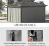 Outsunny 4 Seitenteile für 3x3 m Pavillon mit Haken Produktbild-Vorschau 5
