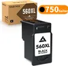 A black ink cartridge and its packaging are displayed against a white background. Produktbild-Vorschau