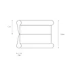 10m Keder Ø 4mm x Fahne 7mm Kederband Biese Paspelband Produktbild-Vorschau 3