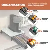 portacapsule eluno per 40x Nespresso Vertuo, cassetto, Anteprima dell’immagine prodotto 6
