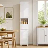 HOMCOM Badezimmerschrank Schmaler Badschrank mit Produktbild-Vorschau 9