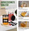 LZQ, ensemble de 12 pots à confiture de 350 ml, pots en Voir les images du produit 5