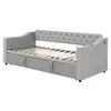 Merax Polsterbett Tagesbett 90/180×190cm mit USB, breiten Produktbild-Vorschau 11