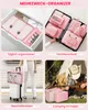 10-teiliges Set Packwürfel, Wasserdichter Koffer Organizer Produktbild-Vorschau 6