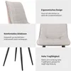 2er-Set ergonomische Esszimmerstühle, moderner Produktbild-Vorschau 3