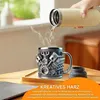Kaffeebecher V8 Motordesign aus Edelstahl doppelwandig für Produktbild-Vorschau 2
