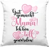 Trendation - Mutter Mama Deko-Kissen mit Füllung 40x40 Produktbild-Vorschau 1