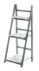 Półka drabinkowa Kobolo WHITE-GREY - wygląd - z 3 półkami - Podgląd zdjęcia produktu 1