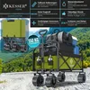KESSER® Bollerwagen faltbar mit Breite Reifen Handwagen Produktbild-Vorschau 2