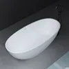 Mai & Mai Freistehende Badewanne Weiß matt 165x75x55 cm Produktbild-Vorschau 1
