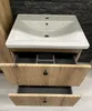 Domodomo Badezimmerschrank mit Waschbecken, 60 x 46 x 64 cm Produktbild-Vorschau 9
