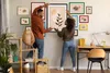 MG Design Schwarz Bilderrahmen 35 x 50 cm - Aus echtem Holz Produktbild-Vorschau 3