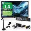 Wohnmobil Camping Fernseher LED TV 19 Zoll Opticum LCD DVB Produktbild-Vorschau 1