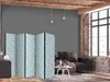 5-teiliger Einseitiger Vlies Paravent - Illustration - Produktbild-Vorschau 2