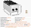 SucceBuy Piano di cottura commerciale a gas da 14 kW con 2 Anteprima dell’immagine prodotto 7