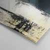 Bilder auf glas - Einteilig - Abstraktion gerieben schwarz Produktbild-Vorschau 5