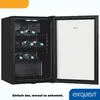 Exquisit Glastürkühlschrank GKS120-GT-160C schwarz | Produktbild-Vorschau 5