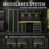 Werkstattwand 13-tlg. modulares Werkstattschranksystem aus Produktbild-Vorschau 4