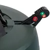 A close-up view of a lever mechanism on a dark green product, likely a tree stand, with a cable attached. Náhľad obrázku produktu