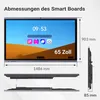 XORO MeetingPad 65 Zoll 4K Smartboard mit Android 13 und 48 Produktbild-Vorschau 5