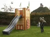 AXI Spielhaus Arthur mit grauer Rutsche | Spielschloss aus  Produktbild-Vorschau 7