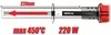 Yato YT-82190, Tepelná rezačka, Rukoväť, Oranžová, Oceľ, Náhľad obrázku produktu 9
