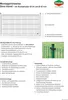 Instructional diagram and text for fence installation. Produktbild-Vorschau