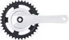 Pieper Krg Mp Rock Alu/Acier 170Mm,38Z. Noir/argent Produktbild-Vorschau 1
