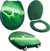 Grafner WC Sitz aus MDF stabile Qualität Motiv Green Water Produktbild-Vorschau 2