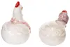 Dekorative Hühnerfiguren aus Keramik für Osterdeko und Produktbild-Vorschau 6