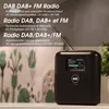 Tragbares DAB+/UKW Radio mit Bluetooth Akku Doppel Wecker, Produktbild-Vorschau 7