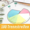 perfect line 100 Papier-Trennstreifen bunt 160g Produktbild-Vorschau 3
