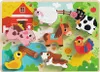 Tooky Toy Dřevěné puzzle Montessori Zvířátka F Náhled obrázku produktu 1