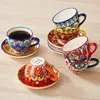 VANCASSO 6-tlg. Tassen-Set, Porzellan Cappuccino-Set, Produktbild-Vorschau 7