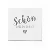 itenga 6x Windlicht + 40x Servietten - Schön dass du da Produktbild-Vorschau 2